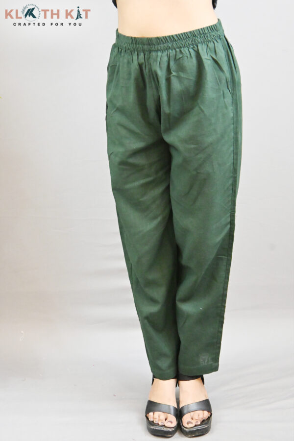 Kloth Kit Green Heavy Suit Set with Chanderi Dupataa - Image 4
